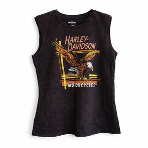 Harley-Davidson Vintage Eagle Muscle Tee – Size S